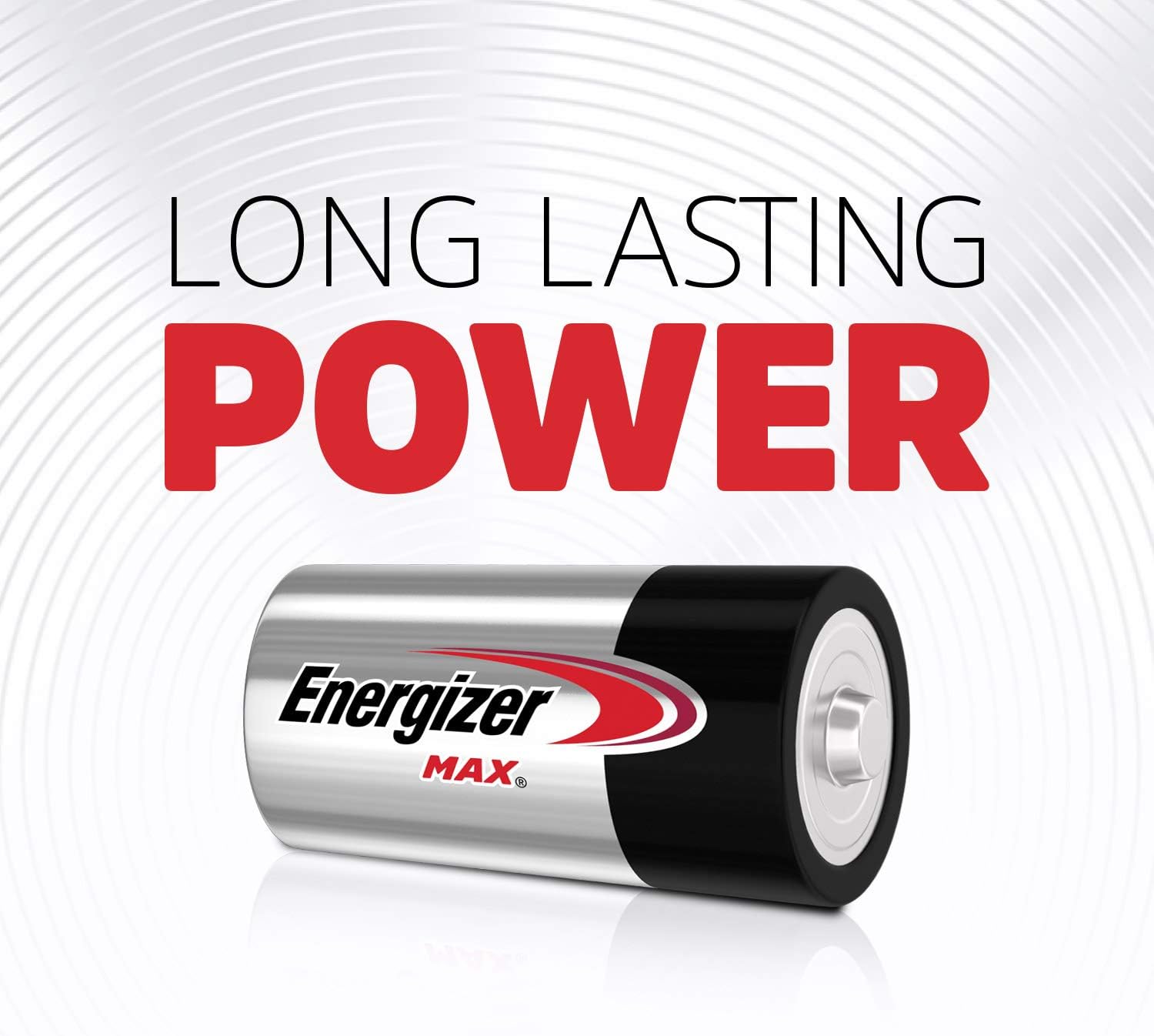 Energizer MAX Alkaline C Batteries, 2 Pack, black, silver, C (Pack of 2) - Image 4