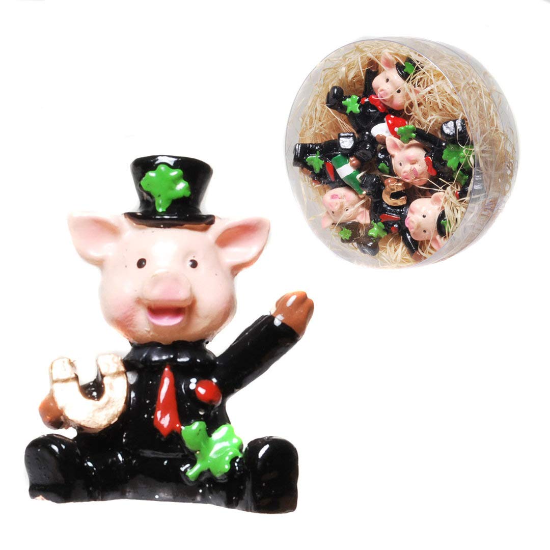 Silvester im spreewald: angebote jetzt entdecken Udo Schmidt 4er Set - Glücksbringer Mini- Schornsteinfeger - Schwein
