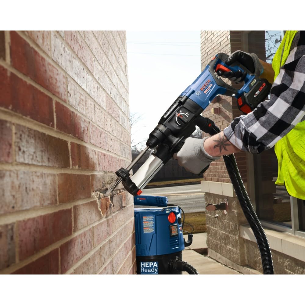 Bosch GBH18V-26DN 18V EC Brushless SDS-plus Bulldog? 1 In. Rotary Hammer (Bare Tool)