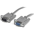 StarTech.com 10 ft DB9 RS232 Serial Null Modem Cable F/M - Null modem cable - DB-9 (M) to DB-9 (F) - 10 ft - SCNM9FM