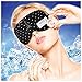 VCGEO Sleep Mask,Reusable Hot & Cold Therapy SPA Gel Eye Mask Set for Insomnia, Puffy Eyes & Dark Circles,Comfortable & Super Soft.Black