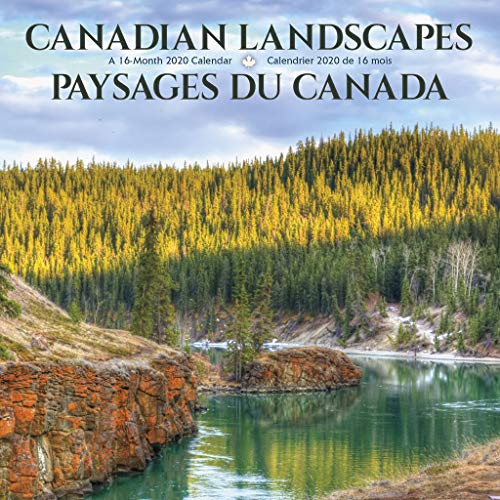 Canadian Landscapes 2020 Mini Calendar (English and French Edition) by