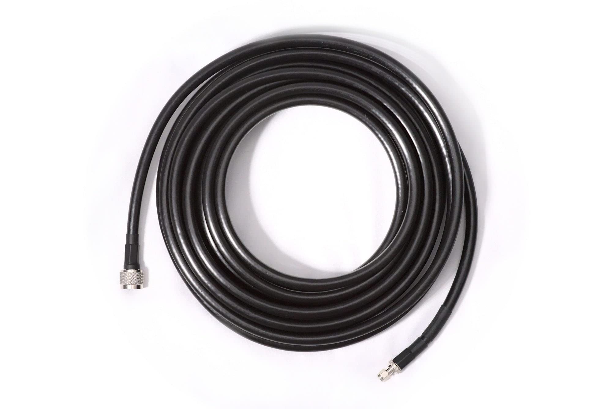 Paradar X-400 coaxial cable, ultra-low-loss for LoRa and HNT, N-male to RP-SMA male, 10m