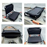 Lifetime Kayak Seat Replacement Upgrade Kit for Tamarack Tahoma Tioga Spitfire Kenai - Foldable Back Support with Cushioned Base - Seat and All Hardware
