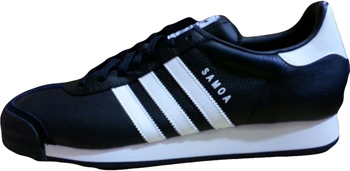 Amazon.com: adidas Originals Samoa Black/White Men's 10.5, Women's 11.5 Medium: Shoes