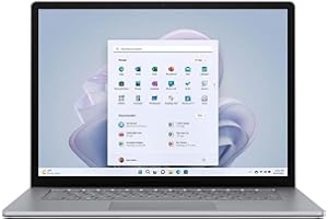 Microsoft Surface Laptop 5 13.5" Touchscreen, Intel Evo Core i5-1245U 1.6GHz, 16GB RAM, 512GB SSD, Windows 11 Pro, Platinum