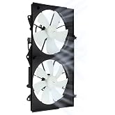 620-545 Cooling Radiator Fan Assembly 2.4L | Fits for 2002-2006 Camry L4 2.4L for 2002-2008 Solara L4 2.4L Replaces OE 620400 TO3115122