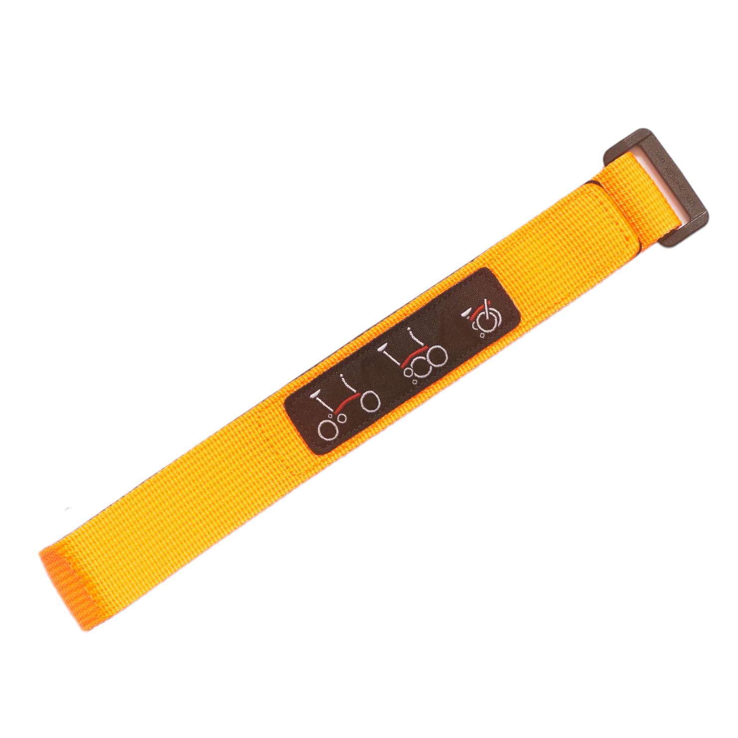 London Craftwork Velcro Holding Strap for Brompton Folding Bike Frame 2023 Design (Orange)