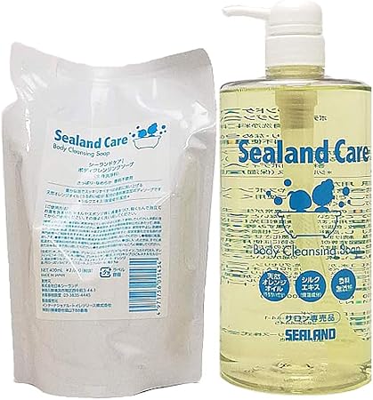 Amazon シーランドケア ボディクレンジングソープ ギフトセット 1000ml 400ml詰め替え用 インターナショナル トイレツリース株式会社 ボディソープ 通販