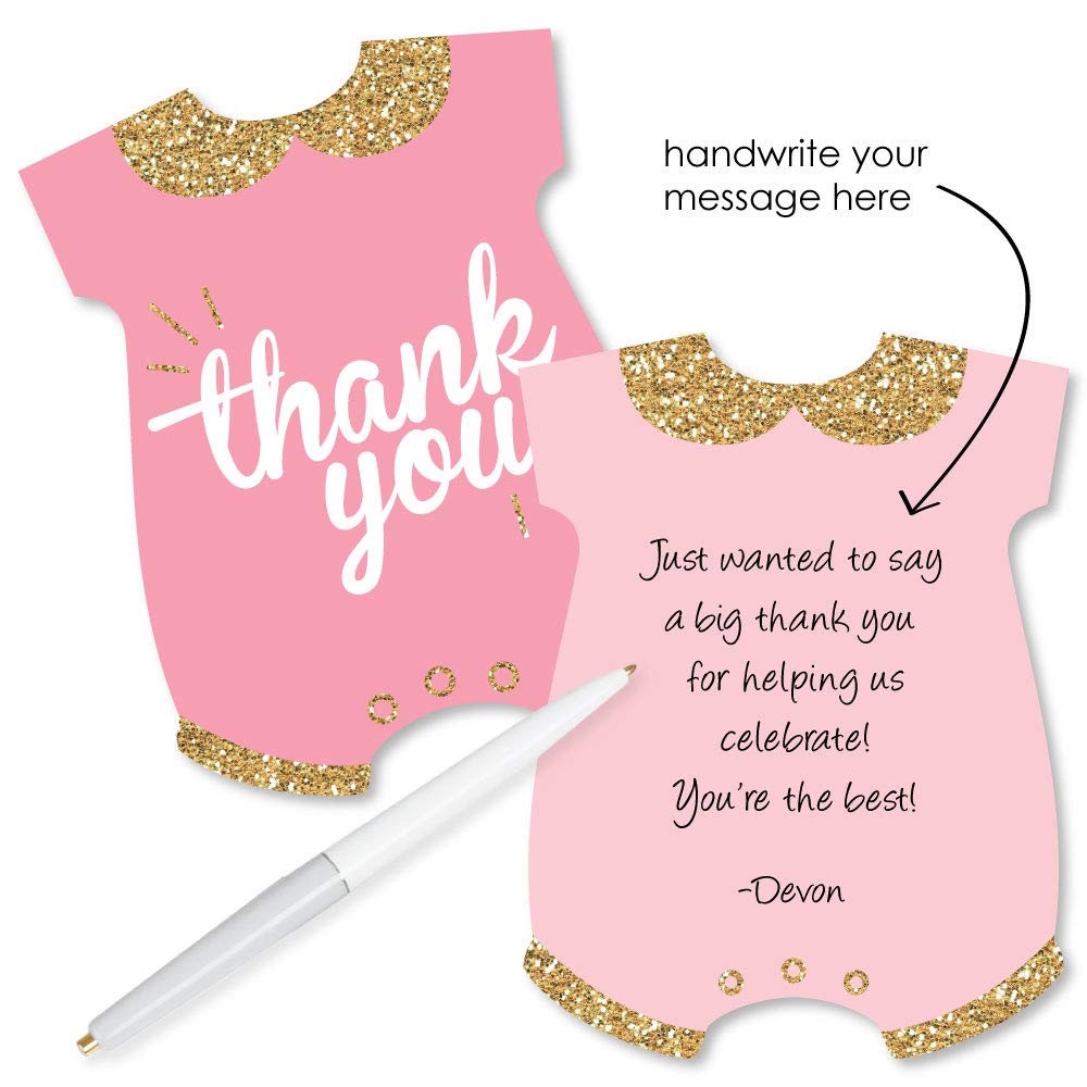 thank you message for the baby shower