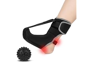 Plantar Fasciitis Night Splint Sock for Men Women, Adjustable Foot Brace for Pain Relief, Achilles Tendonitis, Heel Spurs, Fo