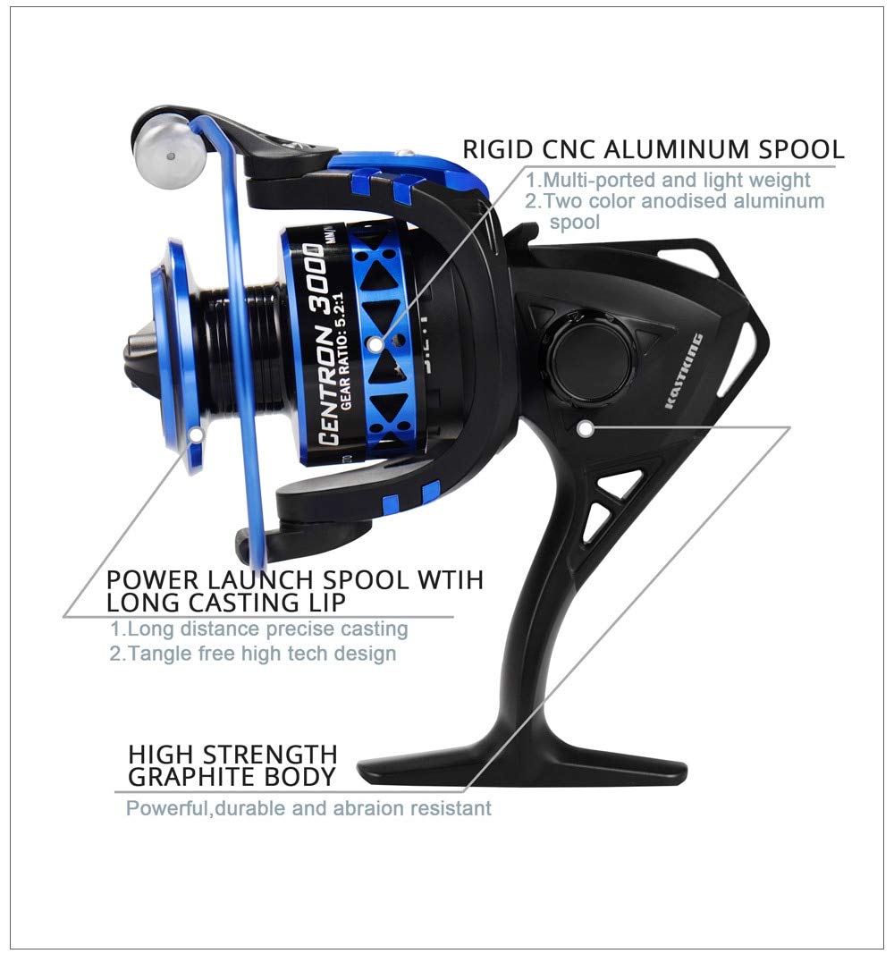 送料無料 ベスト フィッシングリールシリーズ 9 1ボールベアリング 鯉釣りリール 9kg 最大ドラッグパワー 5 2 1 4 5 1 リバーレイクスピニングリール フィッシングリール スピニングスピニング スピニングスピード 滑らかなバス釣りリール Ef 3000 B07gzzlq9n 55