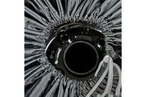 BlesConi Waterproof & Sun-Proof Spare Tire Cover for RV, for Jeep, SUV, Truck, Trailer – 31 to 35 in, Black