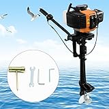 KANING Outboard Motor Engine,3.5 HP 2-Stroke 2.5kw