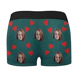 Custom Personalized Photo Printed Face Boxer, I