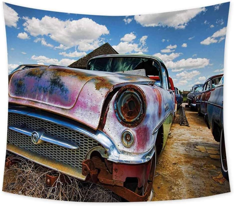 Amazon.com: jecycleus Vintage Tapastry Wall Hanging Decor Abandoned