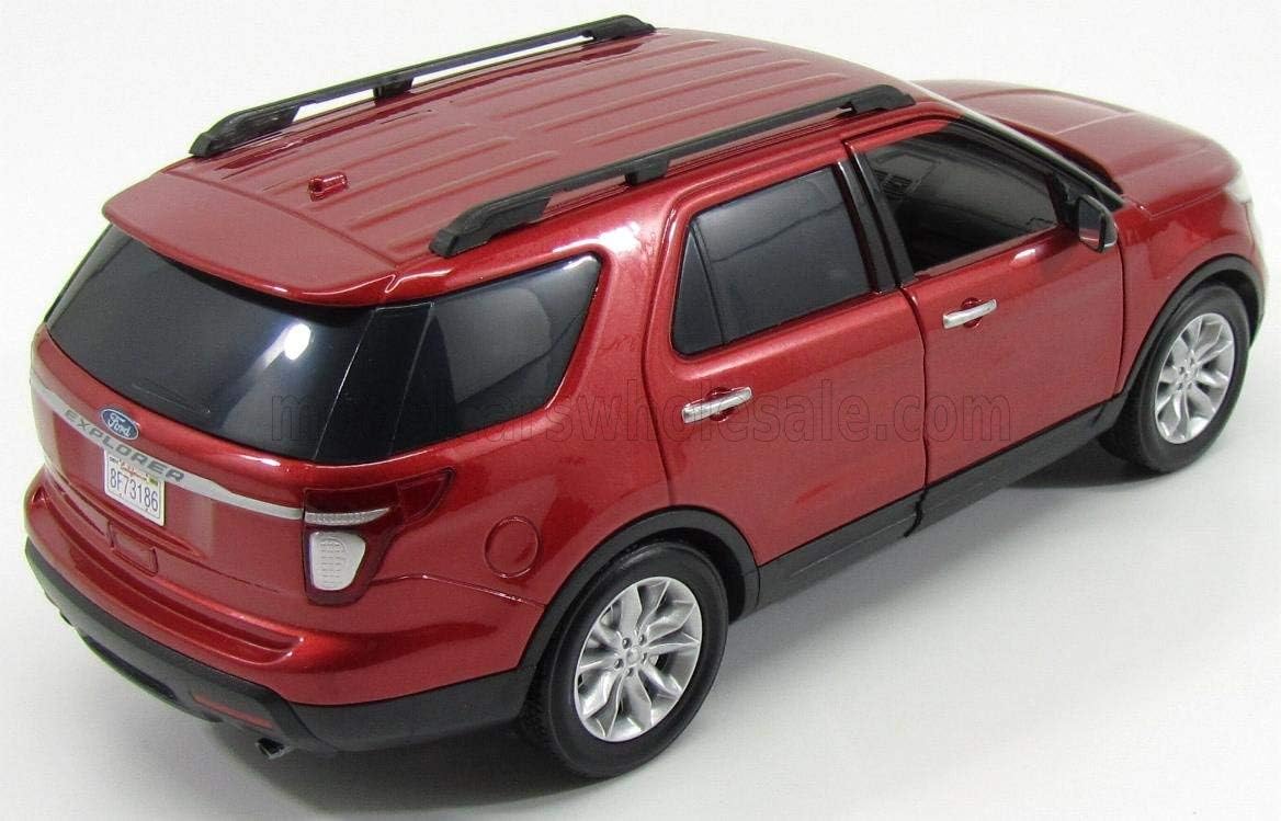 Amazon ミニカー アメ車 1 18 フォード エクスプローラー Motor Max Ford Usa Explorer Xlt 15 Red Met rm ミニカー ダイキャストカー おもちゃ