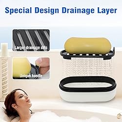 AIMAIAIMAI Travel Soap Container, Leakproof Soap