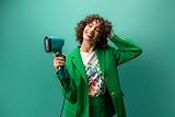 Tefal Pure Pop Slim Handheld Clothes Steamer 15 Sec Ready 70ml Green DT2024 view 2