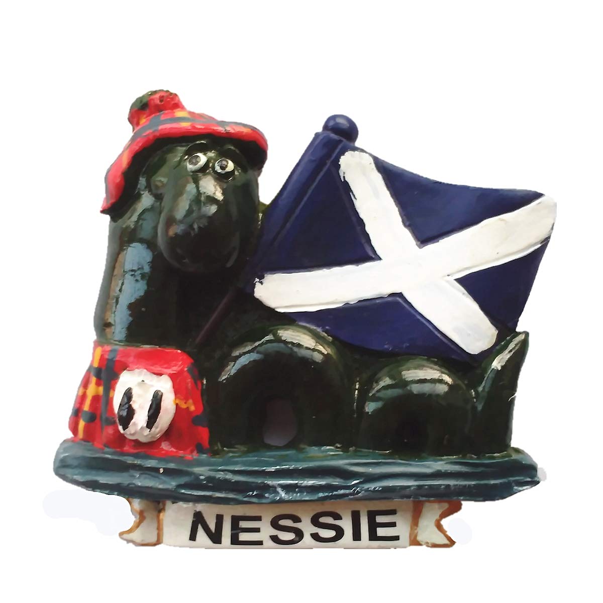 MUYU Magnet 3D Loch Ness Monster Scotland UK imán para Nevera ...