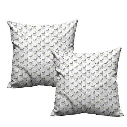 Amazon Com Moon Pillow Case Covers Star Ornaments Holiday 14 X 14