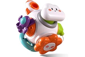 BOBOTANCO Easter Montessori Toys for 1-3 Year Old, Baby Sensory Toys Travel Activities Busy Board Cube, Easter Baby Gifts for 6 9 12 18 Months One 2 3 Year Old Infant Toddler Boys Girls