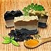 Handcrafted Bamboo Charcoal Soap - 3 Variety Pack with Moringa, Turmeric and Mung Bean - Activated Charcoal Soap Bar to Detoxify Skin
