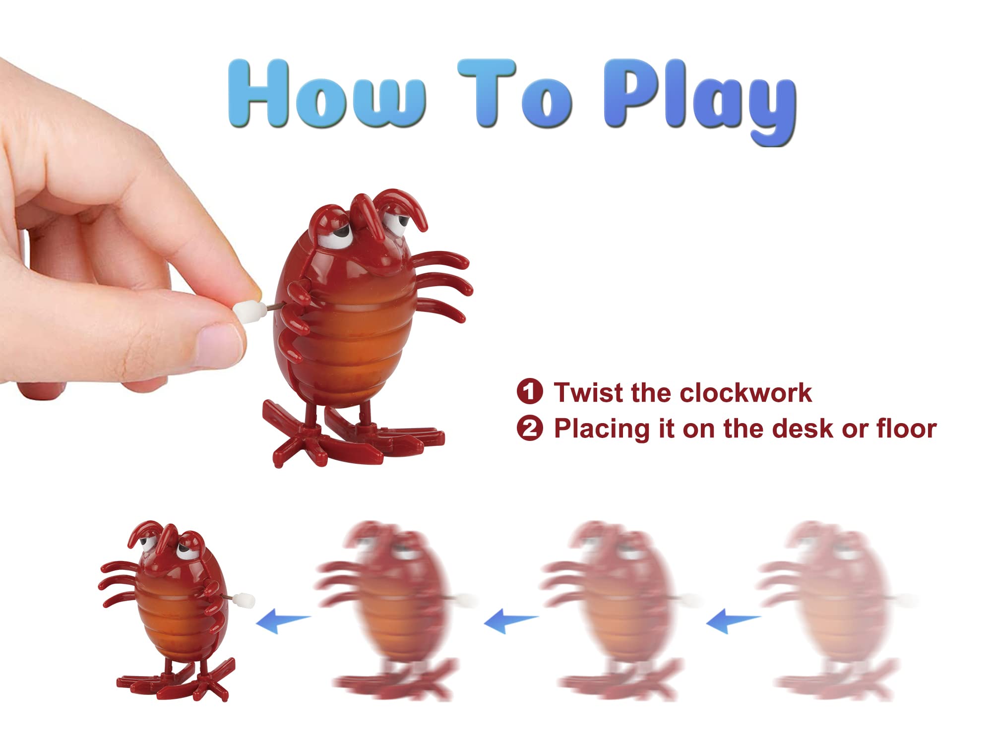 28 Pieces Assorted Wind-up Toys for Kids, Wind Up Animals Bulk Flipping Walking Jumping Swimming Clockwork Toys for Kids Clossroom Party Favors, Birthday Gifts