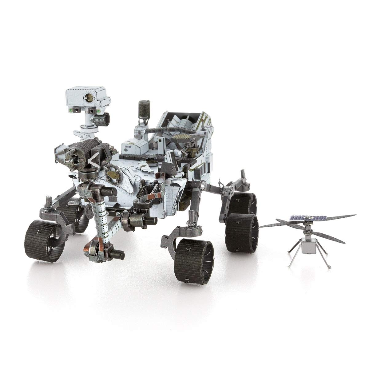 Metal Earth Mars Rover Perseverance and Ingenuity Helicopter 3D Laser Cut Mini