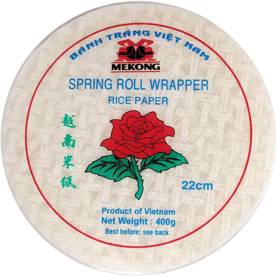 Mekong Spring Roll Wrapper (Rice Paper) 22cm 400g