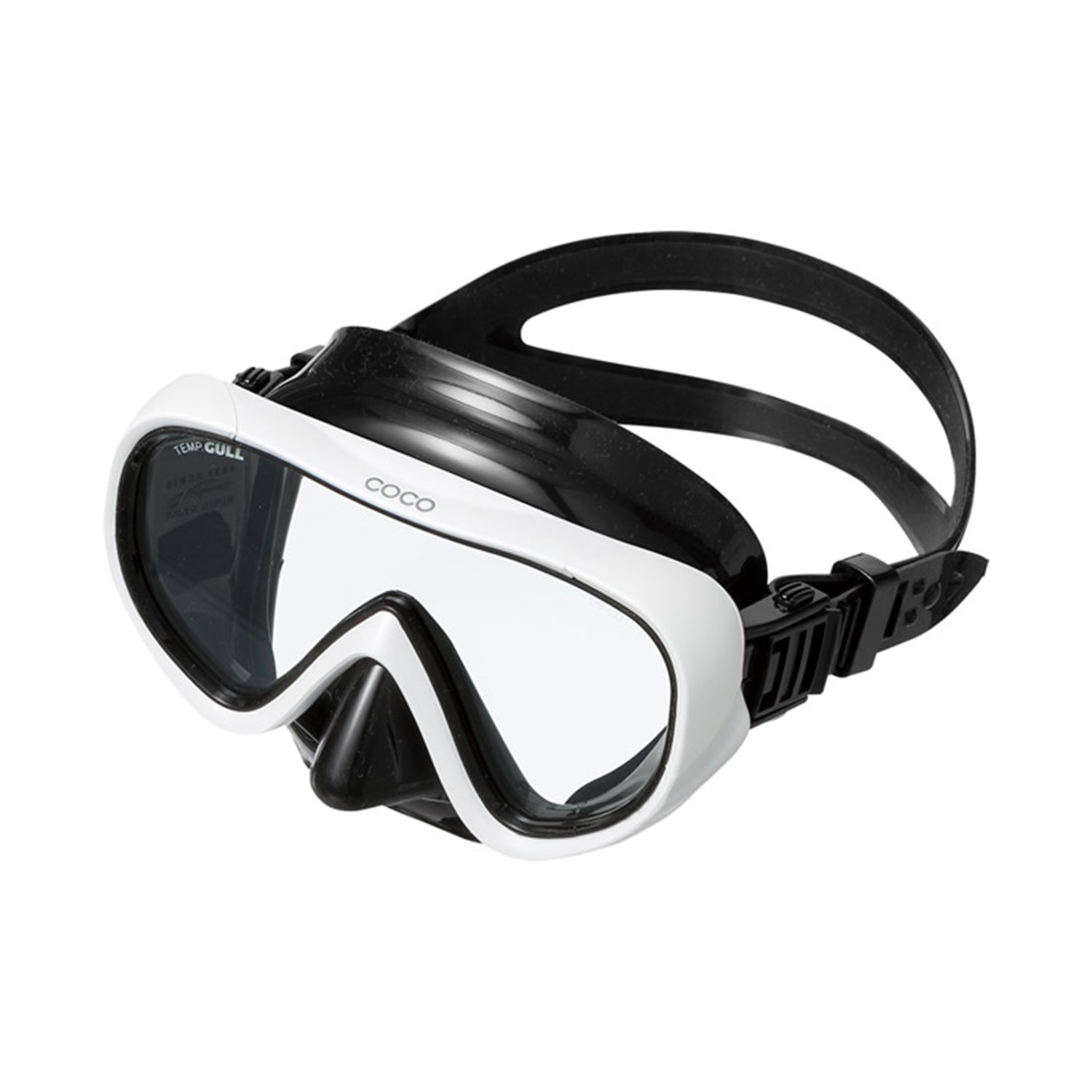 再入荷 マスク 女性用 Black Black White Coco スクーバダイビング Gull スキンダイビング Silicone フリーダイビング シュノーケリング ガル B001flo464 ココマスク Silicone White 在庫有 Www Aiq Aiq Com Mx