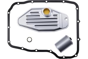 Transmission Filter Kit 4WD Deep Pan Compatible with 1999-UP Dodge Chrysler Jeep 45RFE 545RFE 65RFE 66RFE 68RFE Transmission 
