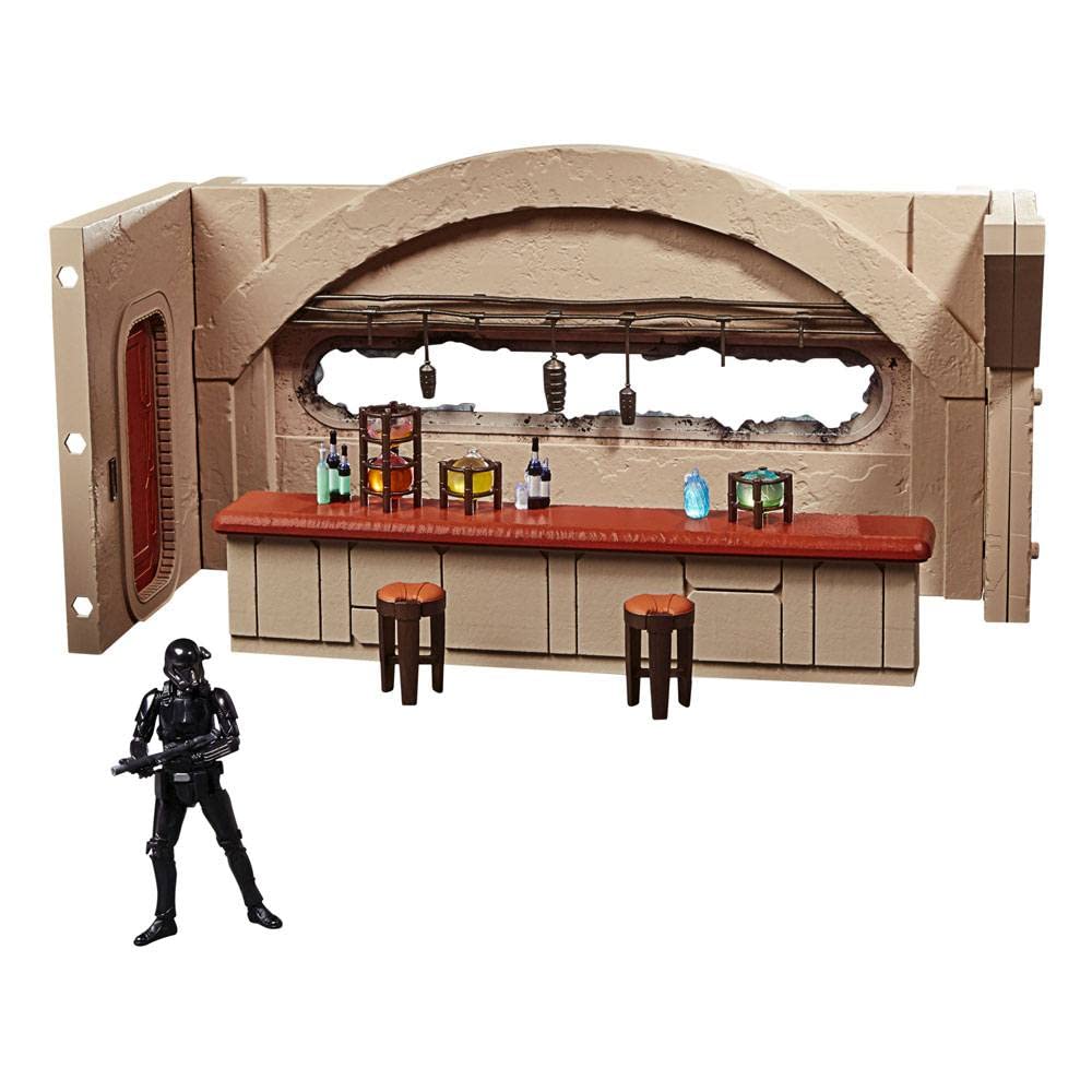 Star Wars Hasbro The Vintage Collection The Mandalorian Nevarro Cantina Playset, Imperial Death Trooper (Nevarro) Action Figure