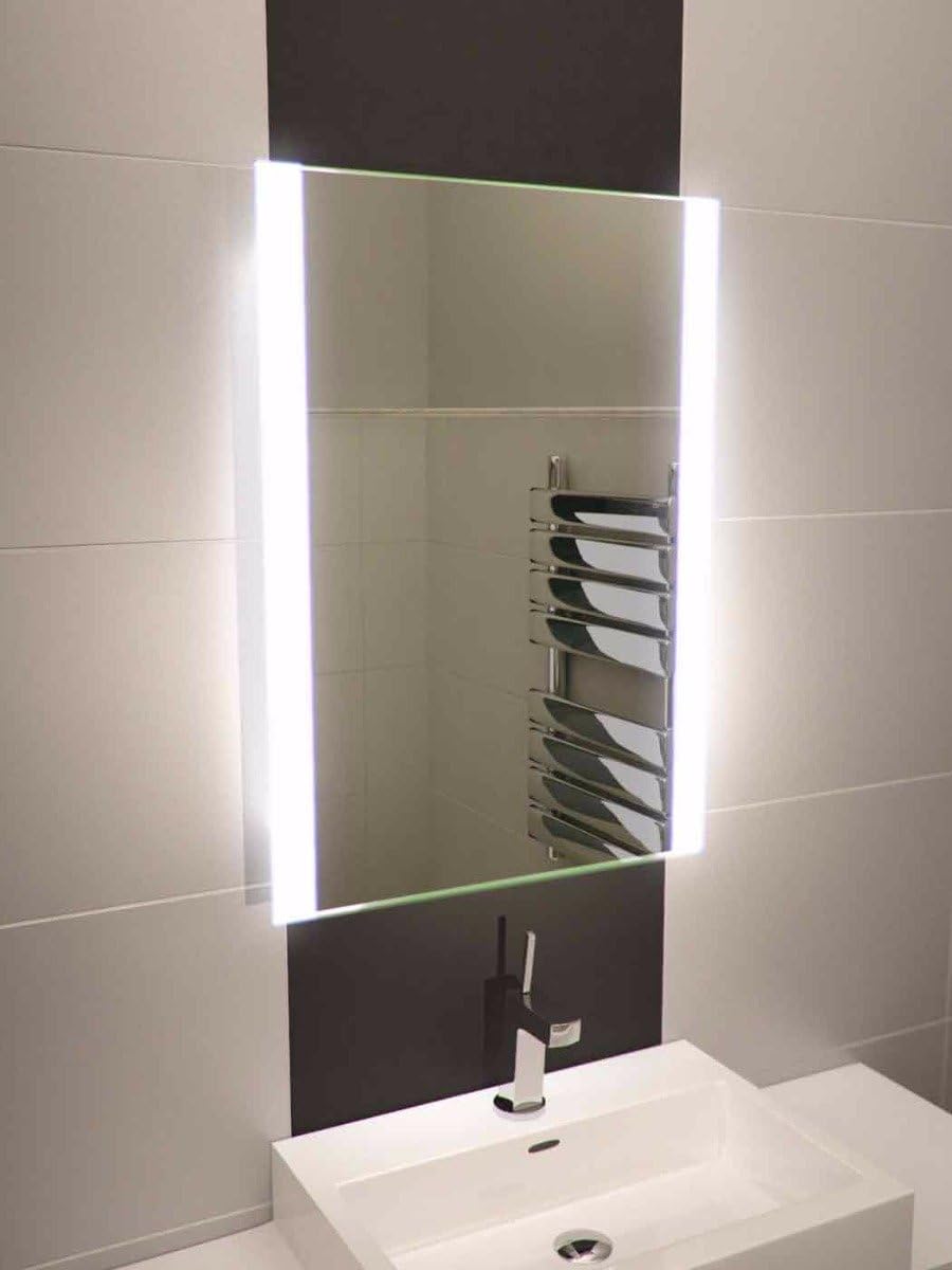 Halo Range Led Bathroom Mirror With Sensor Demister Pad Shaver Socket 1114 Wall Mounted Vanity Mirrors