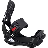 System LTX Men's Rear Entry Step in Style Snowboard Bindings