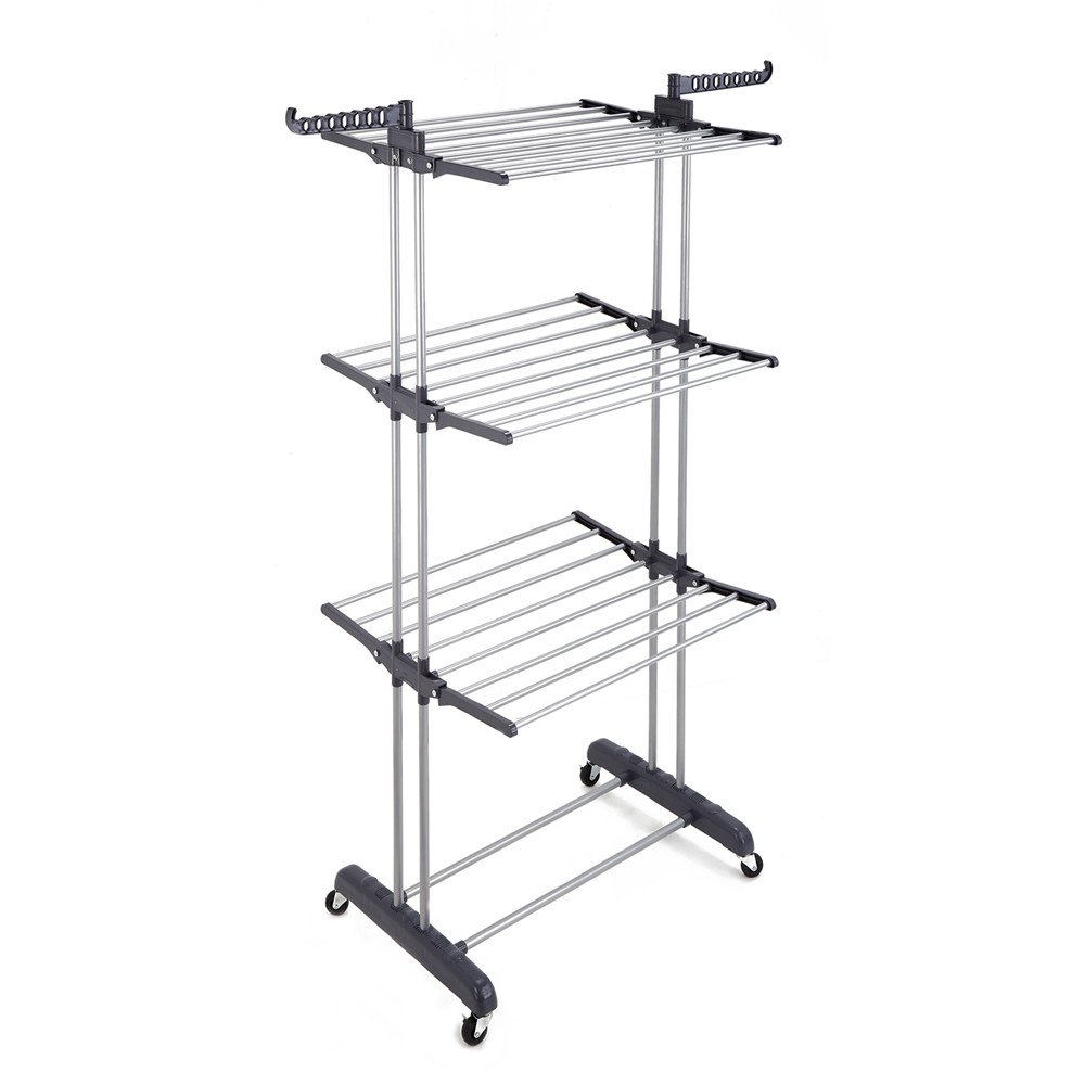Buy RichStar 3Tier Clothes Drying Rack with Commercial Grade Casters