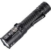 RovyVon S23 EDC Flashlight 4,000 High Lumen Magnetic Base for Hands-Free | Rechargeable USB C Searchlight, Instant Momentary On, Charging Indicator, Non-slip, IPX8 Waterproof for Hiking, Camping