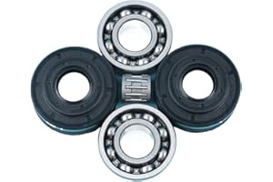 Replacement Crank Crankshaft Needle Bearing Oil Seal Set Compatible with 2141 2145 2150 CS2141 CS2145 CS2150 503932302 Chains