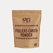 Amazon.com : MB Herbals Fullers Earth Powder 100 Gram | 3.5 oz ...