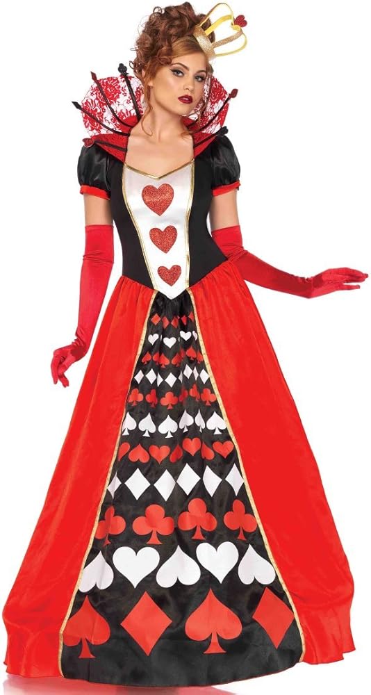 queen of hearts ball gown
