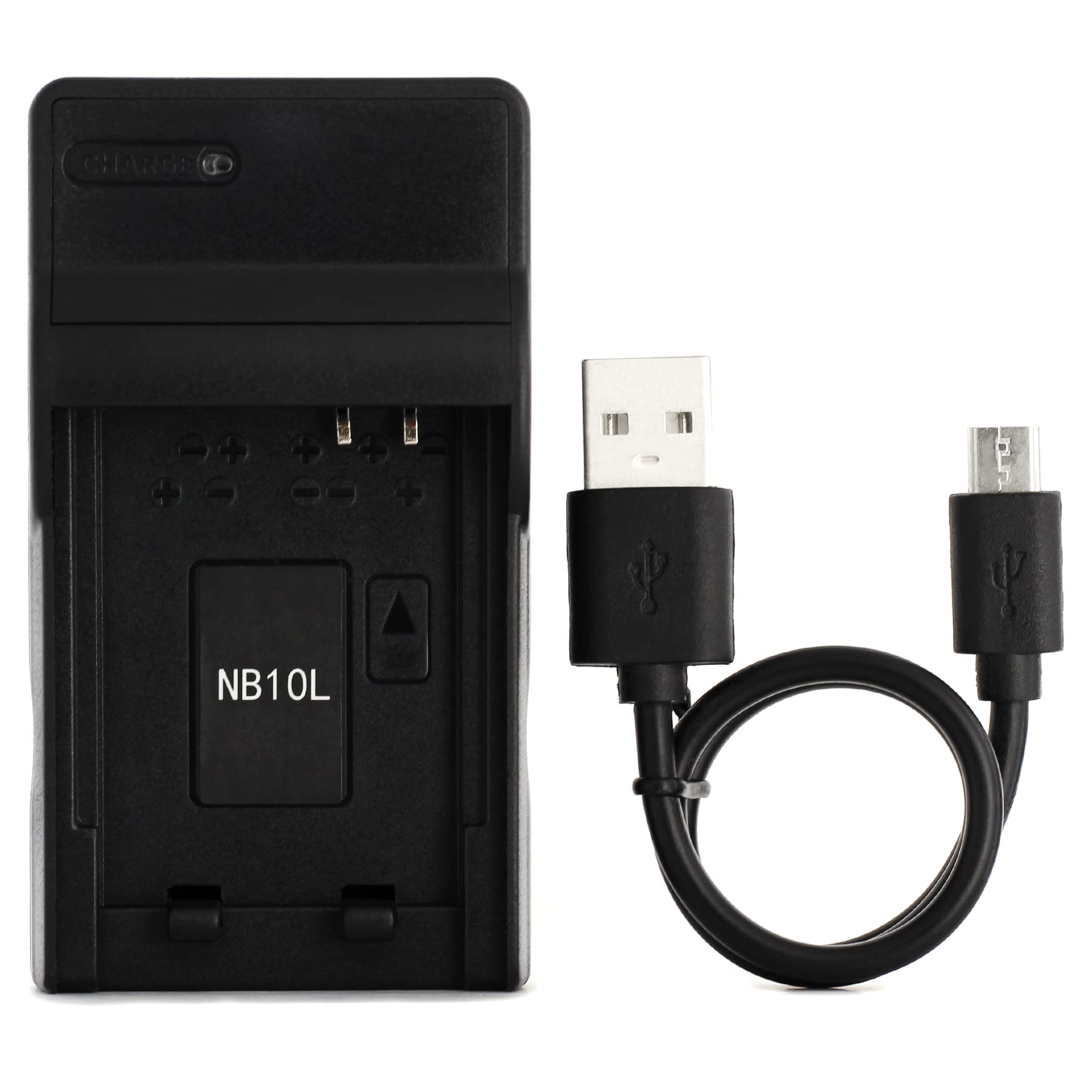 Norifon NB-10L USB Charger for Canon G3X, PowerShot G1 X, G15, G16, SX40 HS, SX50 HS, SX60 HS Camera and More
