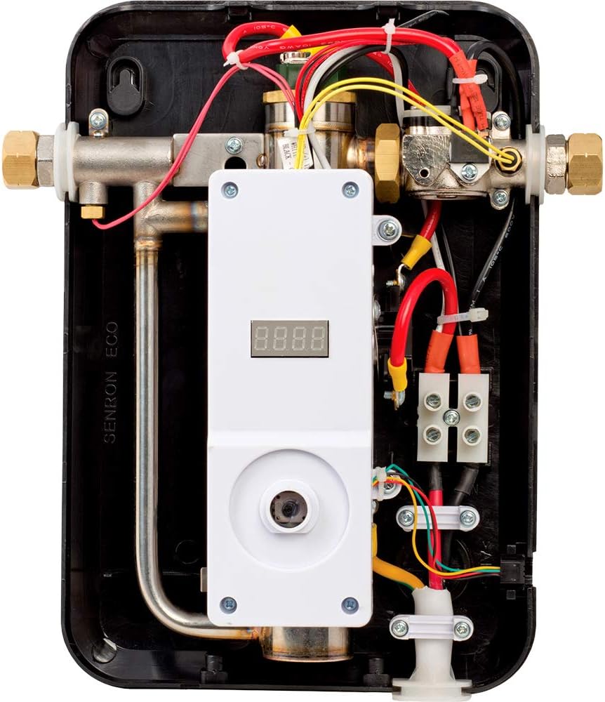 EcoSmart 8 KW Electric Tankless Water Heater, 8 KW at 240 Volts with Patented Self Modulating Technology - Tankless Waterheater - 