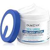 OUKEYA Urea Cream 10% Body Lotion for Dry Chapped Skin, 11.28 Oz | Locks in Moisture,Softens &amp; Soothes Rough Skin on Hands,Elbows,Feet,Hydrates,Fast Absorbing &amp; Non-Greasy,Large Capacity