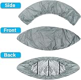 doorslay Kayak Cover Waterproof UV Resistant Outdoor Storage Dust Cover view 4