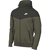 Nike Sportswear Windrunner Men's Hooded Jacket (Medium Olive/Sequoia/Sail, DA0001-222)