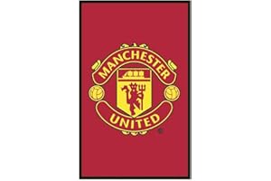 MANCHESTER CITY FC Manchester United FC Rug (One Size) (Red)