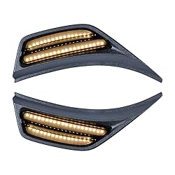 Astra Depot Pair LED Amber Side Marker Light Front