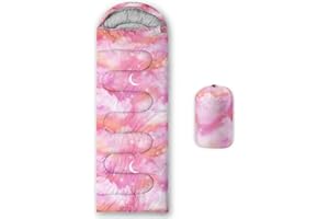 BailiPromise Camping Sleeping Bags,3 Season Warm & Cool Weather,Lightweight,Waterproof Sleeping Bags for Adults & Kids,Traveling,and Outdoors,Camping Gear Equipment