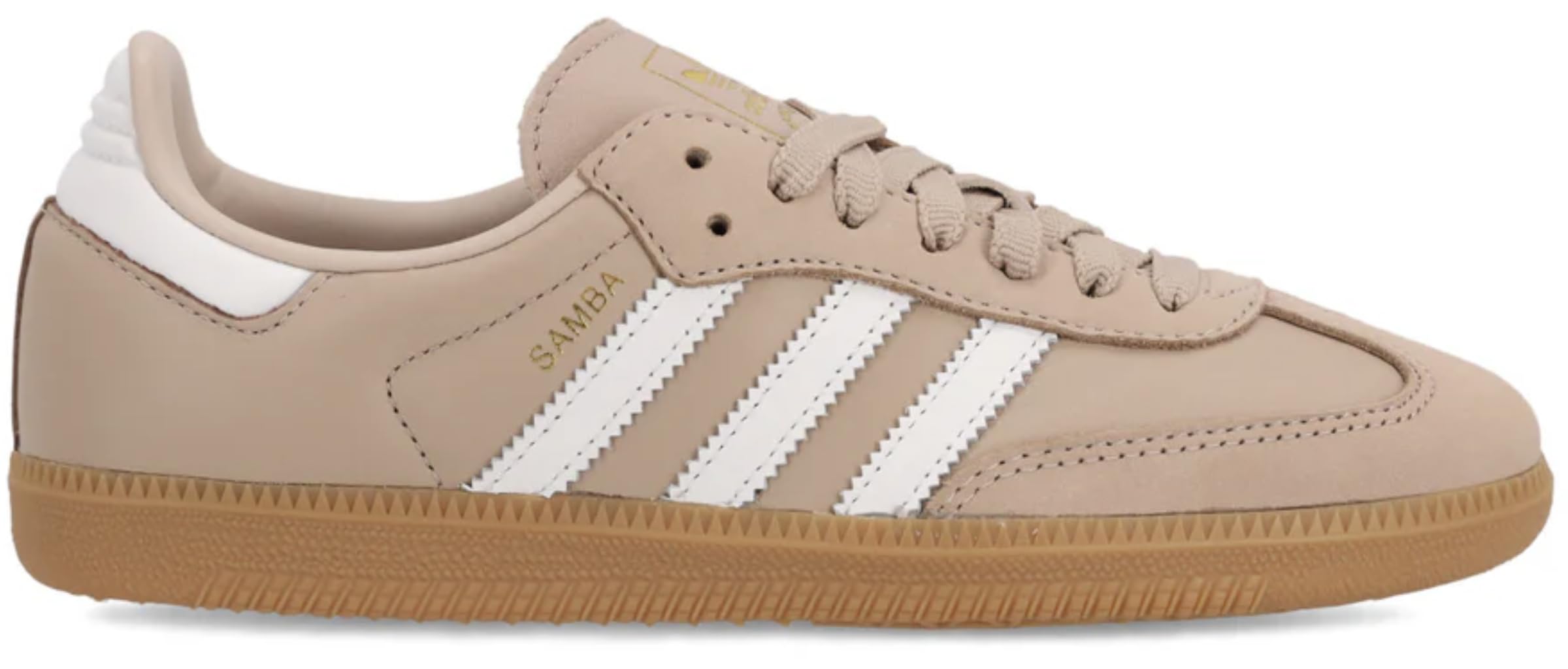 Photo 1 of adidas Samba OG Womens Sneaker (Wonder Taupe, 5)