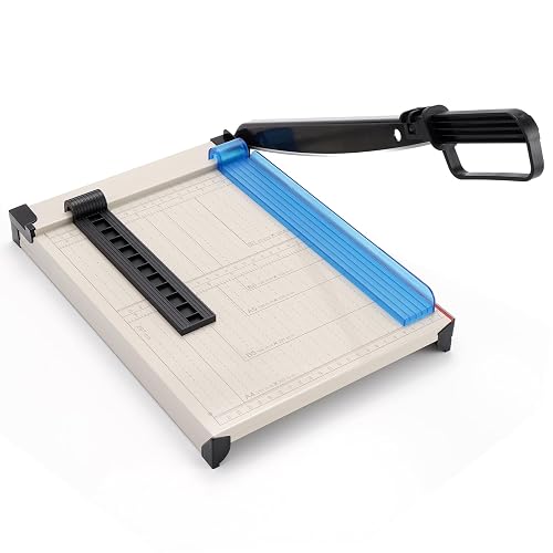 Paper Cutter, Paper Slicer with Safety Guard and Blade Lock, 12